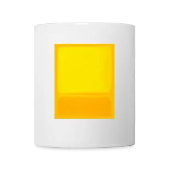 Rothko style in digital colors - Mug - white - Front
