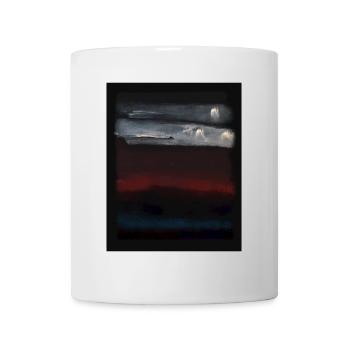 Rothko style in digital colors - Mug - white - Front
