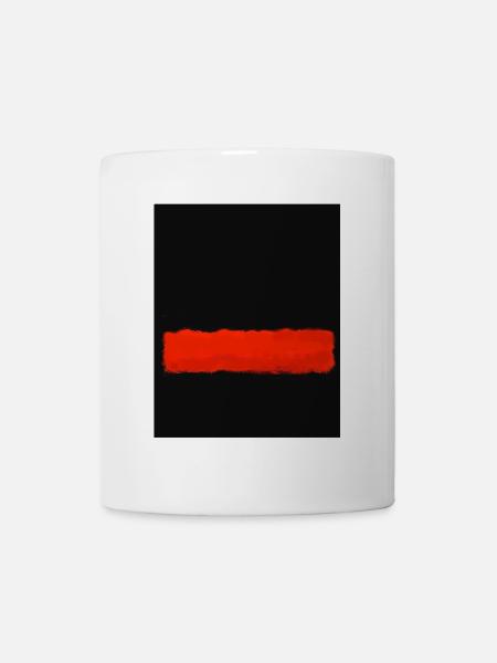 Rothko-Stil in digitalen Farben - Tasse - Weiß
