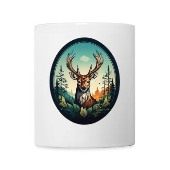 Reindeer - Mug - white - Front