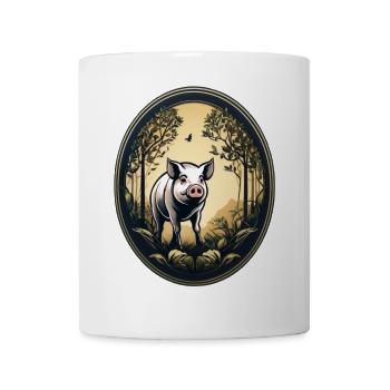 Lucky Pig - Mug - white - Front
