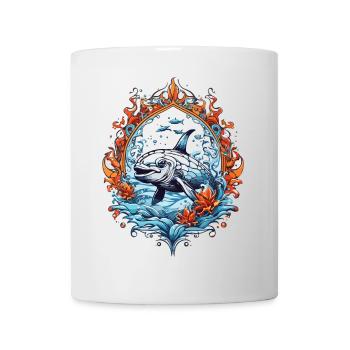 Sea Creatures, Fish - Mug - white - Front