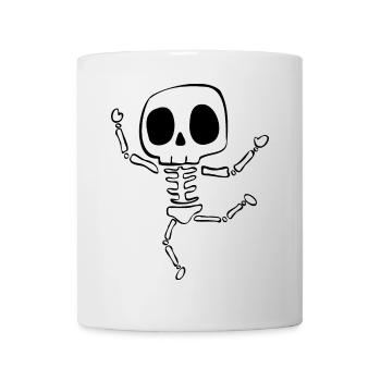 Skeleton - Mug - white - Front