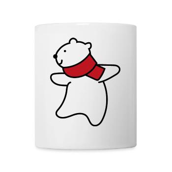 Petit ours polaire - Mug blanc - blanc - Devant