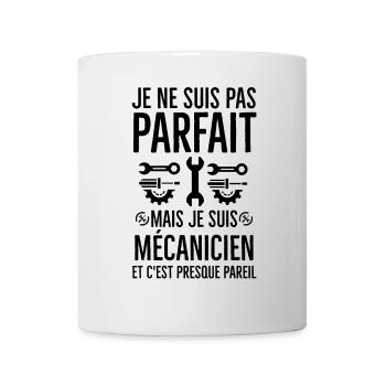 Humour mécanicien mécano - Mug blanc - blanc - Devant