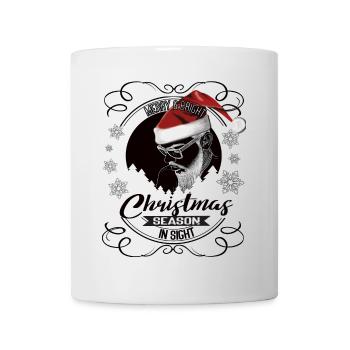 Christmas Season in Sight – Cool Design - Mug - white - Front