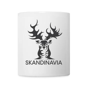 scandinavia wild rentier schweden norwegen symbol - Tasse - Weiß - Vorne