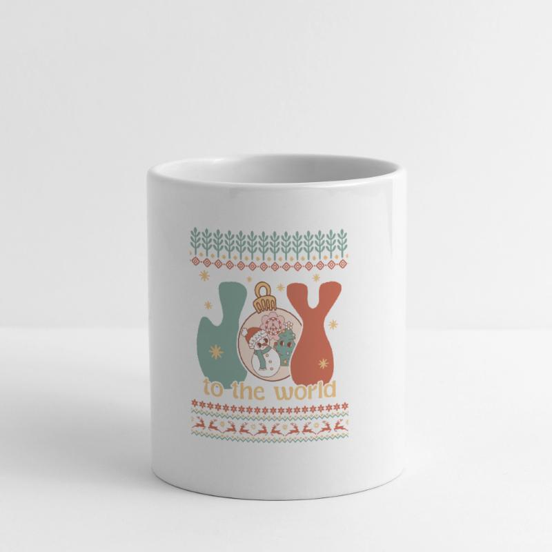 Pull de Noël moche Mug blanc