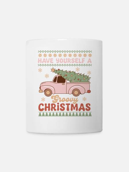 Ugly Christmas Sweater - Mug - white