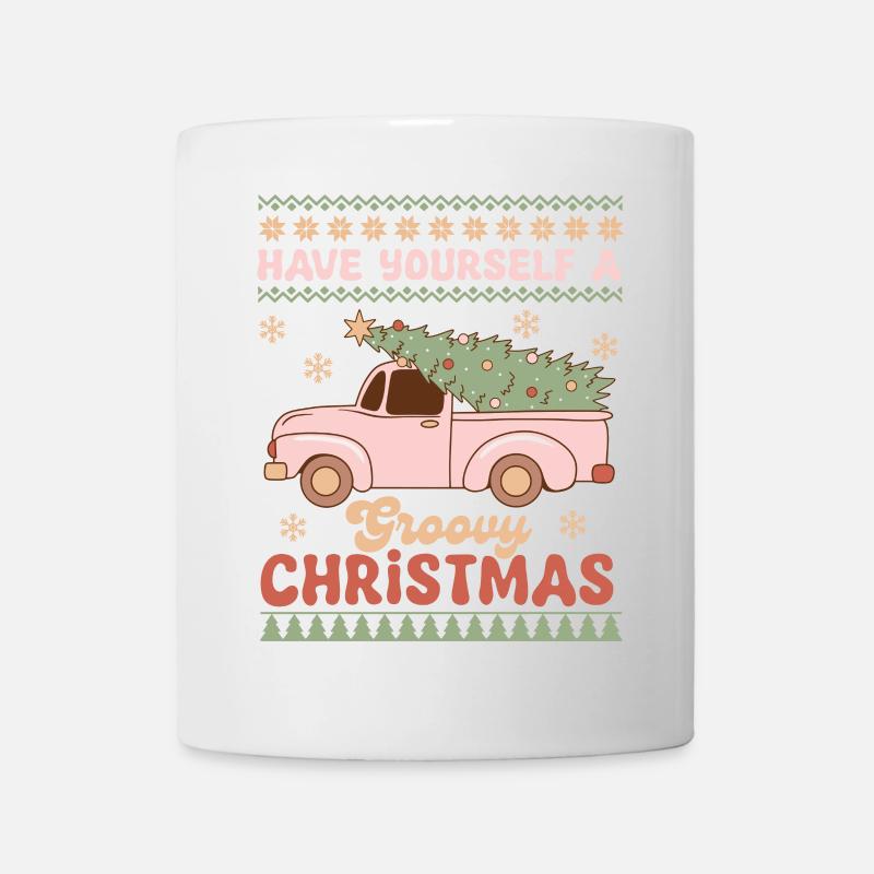 Ugly Christmas Sweater - Mug - white