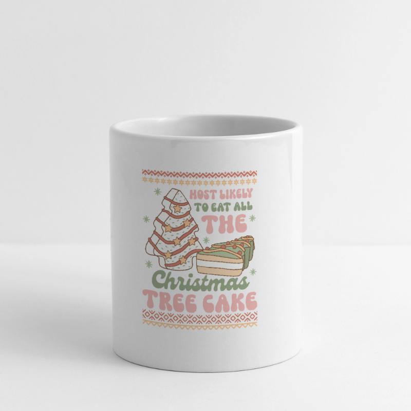 Pull de Noël moche Mug blanc