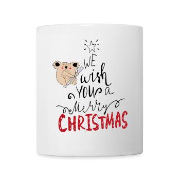 Joyeux Noël Koala - Mug blanc - blanc - Devant
