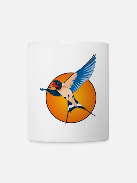 Hirondelles 2 - Mug blanc - blanc