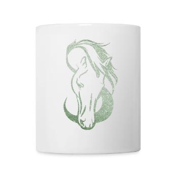 Silhouette Horse Infinite Love - Mug - white - Front