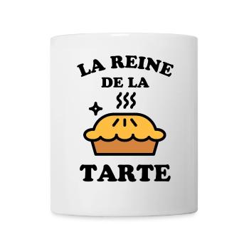 La reine de la tarte 1 - Mug blanc - blanc - Devant