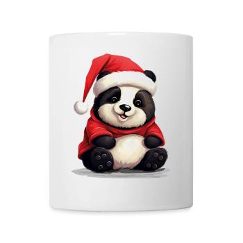 Cute panda, Christmas, Panda bear - Mug - white - Front