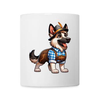 Berger bavarois - Mug blanc - blanc - Devant