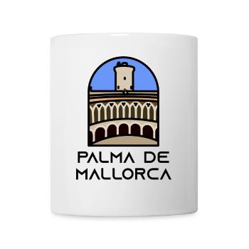 Palma de Mallorca - Schloss Bellver - Tasse - Weiß - Vorne