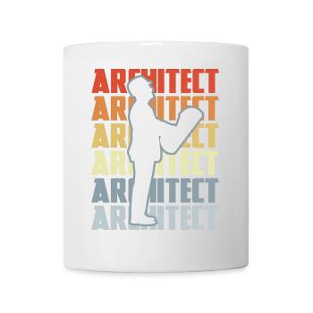 Retro Architect - Mug - white - Front