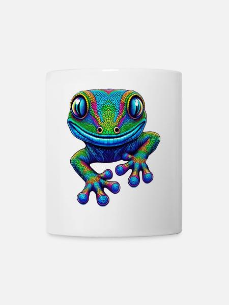 Gecko - Mug blanc - blanc