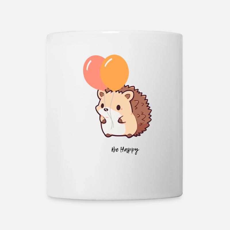 Süßer Igel - Tasse - Weiß