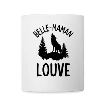 belle mère louve 2 - Mug blanc - blanc - Devant