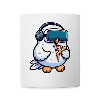 Hibou Harfang des neiges VR Réalité virtuelle Gamer Gamer Gamer - Mug blanc - blanc - Devant