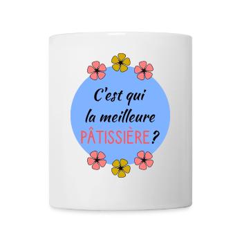 PATISSIERE - Mug blanc - blanc - Devant