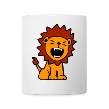 petit lion ROAAR - Mug blanc - blanc - Devant