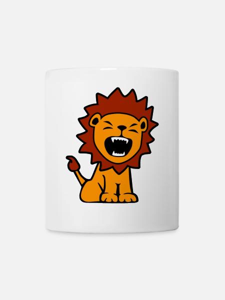 petit lion ROAAR - Mug blanc - blanc