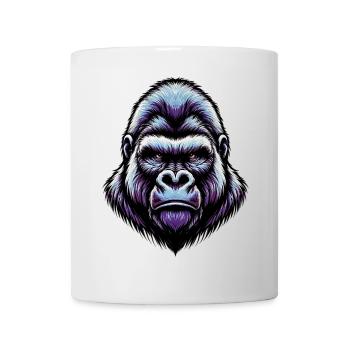 Gorille - Mug blanc - blanc - Devant