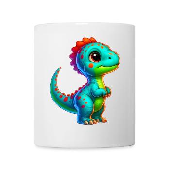 Dinosaurier - Tasse - Weiß - Vorne