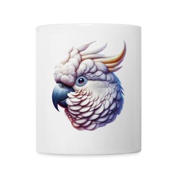 Kakadu-Papagei - Tasse - Weiß - Vorne