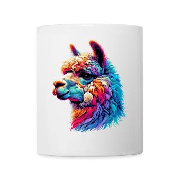 Alpaka - Tasse - Weiß - Vorne