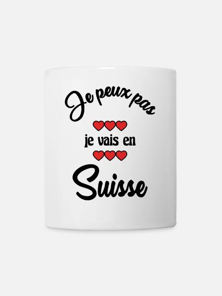 SUISSE. JE PEUX PAS - Mug blanc - blanc