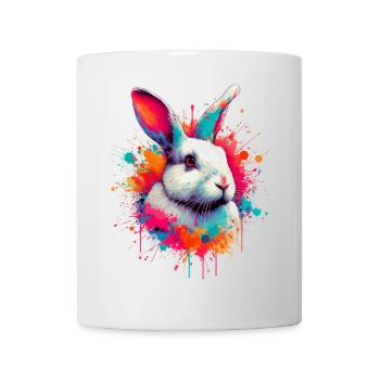 Lapin - Mug blanc - blanc - Devant
