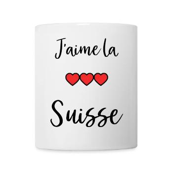 I LOVE SWITZERLAND. SWITZERLAND - Mug - white - Front