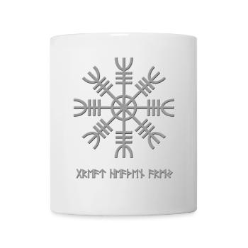 Rune nordique flocon de neige - Mug blanc - blanc - Devant