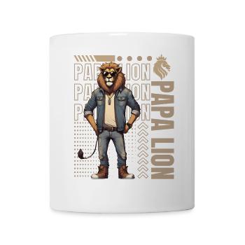 Papa Lion - Mug - white - Front