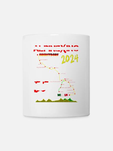 E5 Oberstdorf Merano 2024 - Mug - white