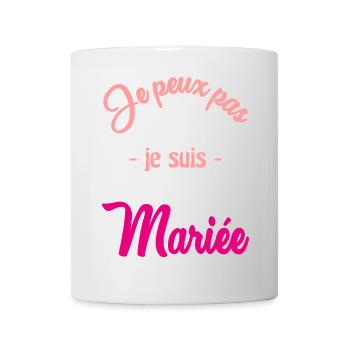 MARIEE. FUTURE MARIEE. EVJF - Mug blanc - blanc - Devant