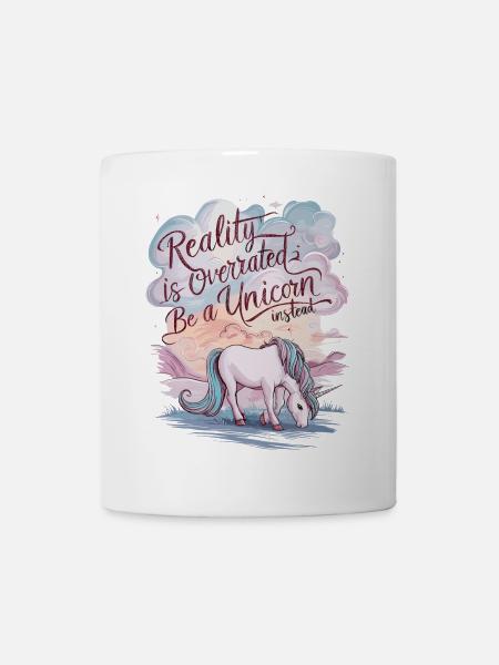 Be a Unicorn - Inspiring Unicorn Design - Mug - white