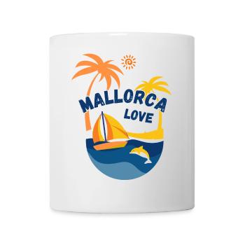 Mallorca Love - Tasse - Weiß - Vorne