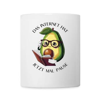 The Internet Has a Break Now – Avocado Books - Mug - white - Front