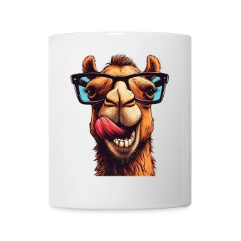 Chameau - Mug blanc - blanc - Devant