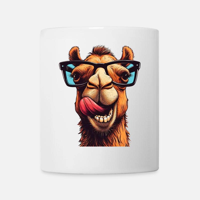 Chameau - Mug blanc - blanc