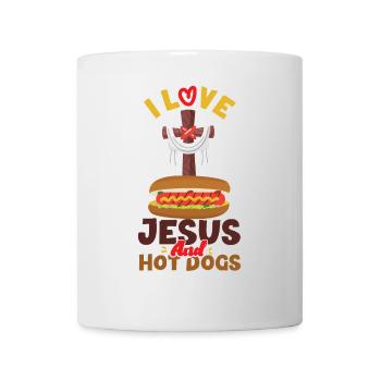Hot Dog Adult Jesus Faith - Mug - white - Front
