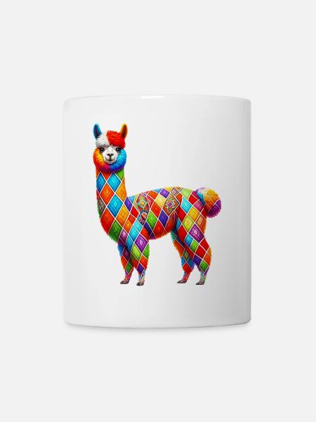 Alpaga - Mug blanc - blanc