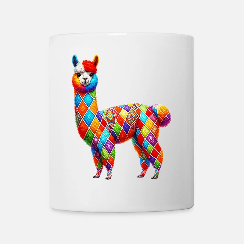 Alpaga - Mug blanc - blanc