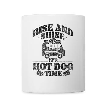 Hot Dog Adulte Vintage Rise Et - Mug blanc - blanc - Devant